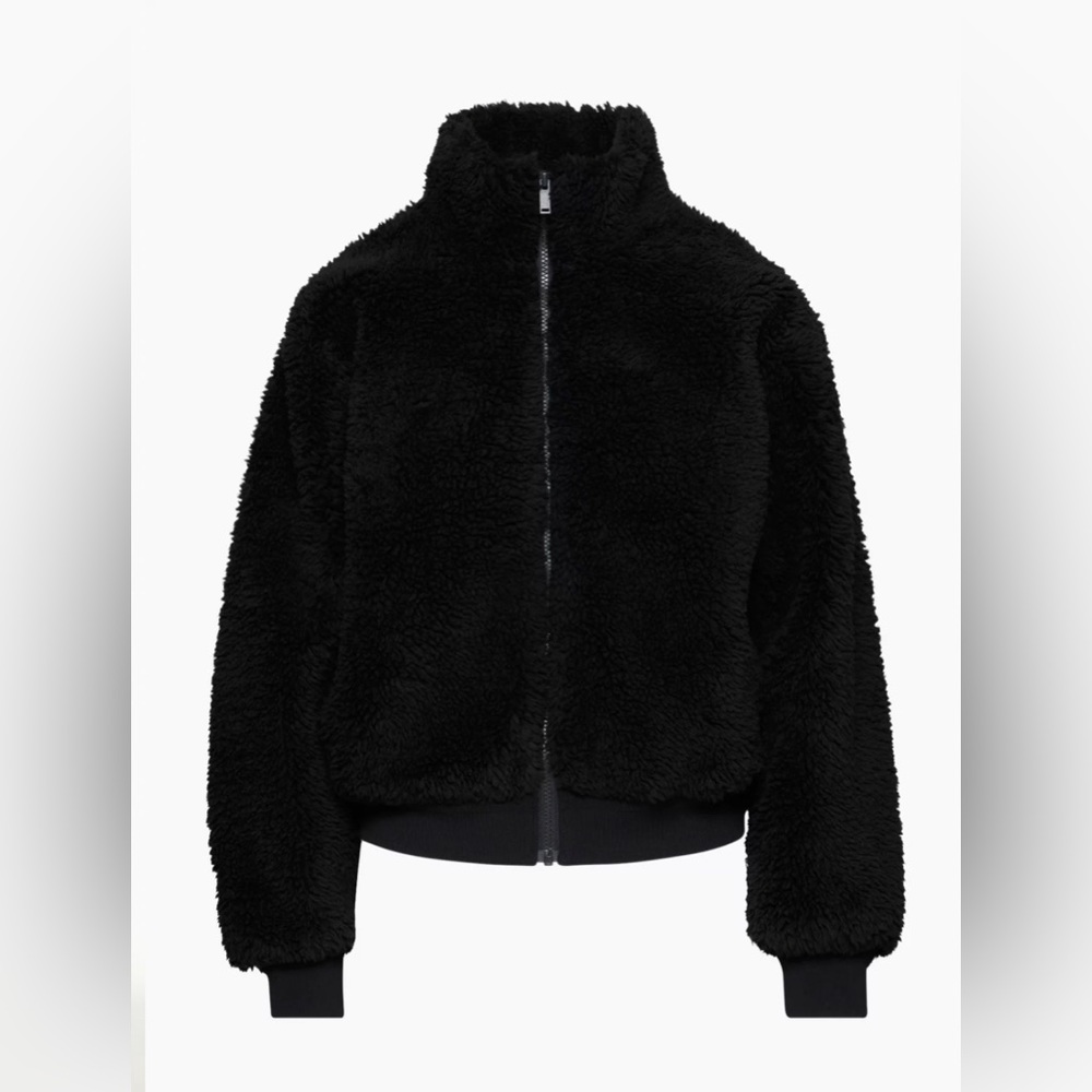 The Group By Babaton - Antic Jacket - Black Sherpa
